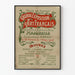 Plakat Wielka Wystawa Sztuki Francuskiej w Nancy 1908