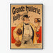 Plakat vintage Wielka Huilerie Neuilly (Seine) do dekoracji ścian