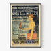 Plakat dekoracji ściennej w stylu vintage Wielka Tuilerie d'Ivry