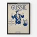 Plakat vintage piosenki wojskowej Gussie Guthie 1918