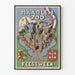Plakat vintage Haarlem 700 lat Tydzień Świętowania 1946