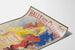 Plakat vintage Dekoracja ścienna Hala kapeluszy 1892
