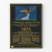 Plakat vintage Hamburger Stadttheater Aida Giuseppe Verdi