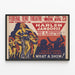 Plakat Vintage Harlem Jamboree 1938 - Dekoracja Ścienna Retro — oprawiony obraz na ścianie