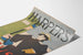 Plakat vintage Harper's August do dekoracji ściennych