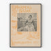 Plakat vintage Harper's Bazar Dziękczynny 1892 do dekoracji ściennej