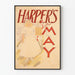 Vintage plakat Harper's na maj — elegancka retro dekoracja ścienna