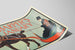 Plakat vintage Harper's styczeń z koniem i saniami — widok dzieła