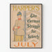 Plakat Vintage Harper's Walka Niemiec o Wolność - Dekoracja Ścienna Historyczna