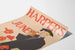 Plakat vintage Harper's czerwiec z studentem w togach i fajkami