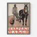 Plakat vintage Harper's March dekoracja ścienna wiejska i rustykalna