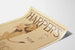 Plakat vintage Harper's March z lwem i jagnięciem
