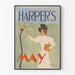 Plakat vintage Harper's maj 1894 autorstwa Edwarda Penfielda