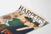 Plakat vintage Harper's z listopada z koniem i elegancką parą