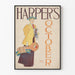 Vintage plakat Harper's październik - Elegancka dekoracja ścienna