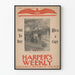 Plakat Vintage Harper's Weekly Ilustrowana historia wojny