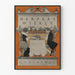 Plakat vintage Harper's Weekly na Boże Narodzenie do dekoracji ściennych