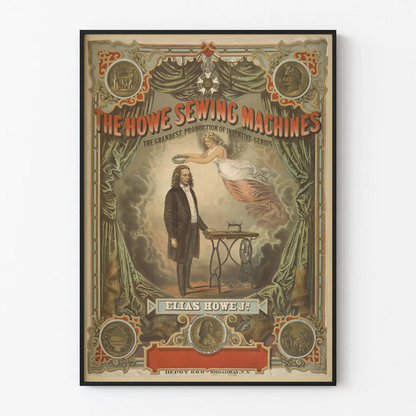 hatch-co-the-howe-sewing-machines