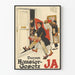 Plakat vintage Hausier Gesetz - Retro dekoracja ścienna niemiecka