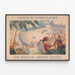 Plakat vintage Hawaje autorstwa Flying Clipper Pan American Airways System — oprawiony obraz na ścianie