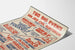 Plakat vintage wydarzenie teatr i taniec San Jose Civic Auditorium
