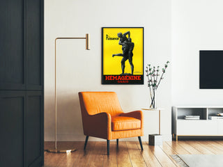 Plakat vintage Hémagéine Giraud - Dekoracja ścienna Moc