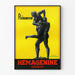 Plakat vintage Hémagéine Giraud - Dekoracja ścienna Moc