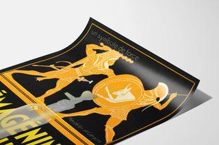 Plakat vintage Hémagénine Giraud dekoracja ścienna medyczna