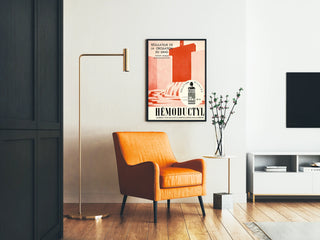 Plakat vintage Hémoductyl Regulator Krążenia Krwi