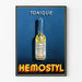 Plakat vintage Tonique Hemostyl do dekoracji ściennych