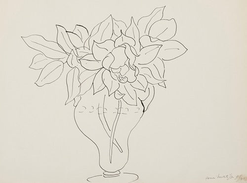 Nature morte, dessin de 1941 – Henri Matisse