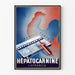 Plakat vintage Hepatocarnine Lefrancq - dekoracja ścienna retro