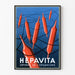 Plakat reklamowy vintage Hepavita - Dekoracja ścienna zdrowia