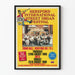 Plakat Międzynarodowego Festiwalu Organów Wędrownych Hereford 1996