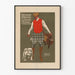 Plakat vintage Hermann Scherrer sportowa marynarka w Monachium