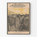 Plakat vintage 'Het Licht Uit Rusland' - ilustracja historyczna 1917