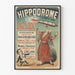 Stary plakat Hipodrom przy Moście Alma - Ling-Look 1883