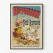 Plakat vintage Hipodrom Święto Rzymskie do dekoracji ścian