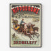 Plakat vintage Hipodrom Skobeleff dekoracyjny