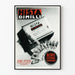 Plakat reklamowy vintage His­ta-Dimilli Injection