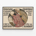 Plakat Wystawa Vintage Historyczna Rękodzieło Artystyczne - Bazylea 1912 — oprawiony obraz na ścianie