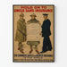Plakat vintage ubezpieczenia wujek Sam dekoracja ścienna militarna