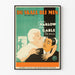 Plakat vintage Du Skall Bli Min – Dekoracja ścienna kino retro