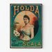Plakat vintage Holda Codziennie wieczorem w Scala