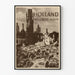 Plakat Vintage Holland Will Rise Again - Historyczna Dekoracja Ścienna