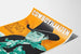Plakat vintage western Cowboyhjälten Hollywood Round-up