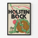 Plakat vintage Holsten Bock dekoracja ścienna piwo