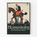 Plakat vintage Homunkulus Dr Robert Weill autor Hans Neumann