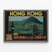 Plakat Vintage Hong Kong La Riviera de l'Orient — oprawiony obraz na ścianie