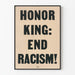 Plakat ścienny Honor King Fin Rasizm